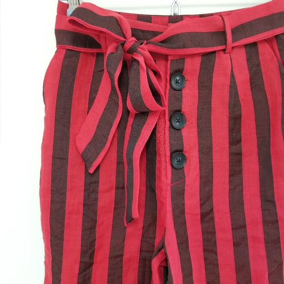 LAcadamie revolve the Jerome pant red black stripe - Picture 7 of 8